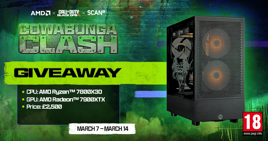 AMD Ryzen™ Cowabunga Clash –  AMD x Scan Computers PC Giveaway!