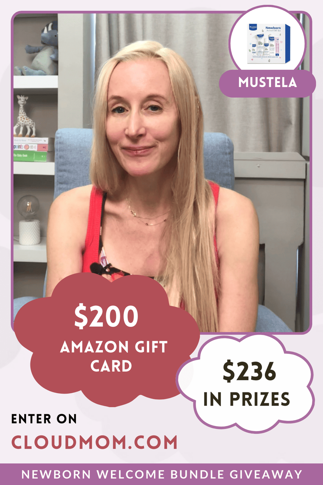 Enter to win a $200 Amazon gift card and products in our Newborn Giveaway