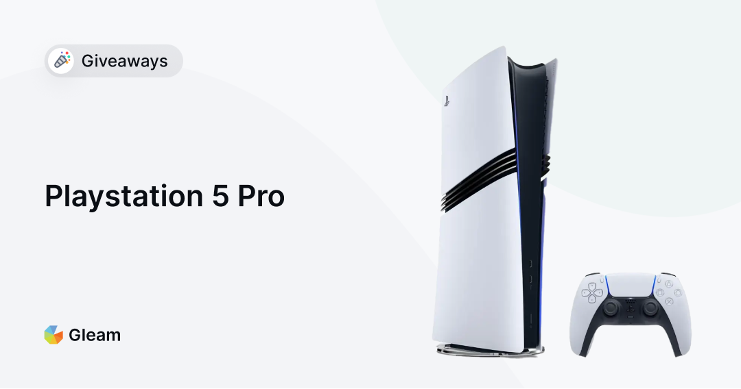 Win A PlayStation 5 Pro