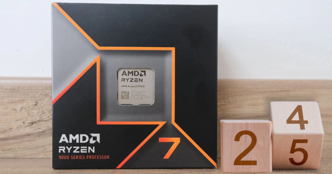 Win An AMD Ryzen 7 9700X Processor