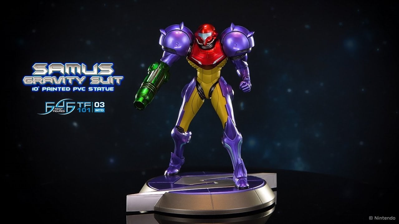 Metroid Prime™ – Samus Gravity Suit PVC Statue Giveaway