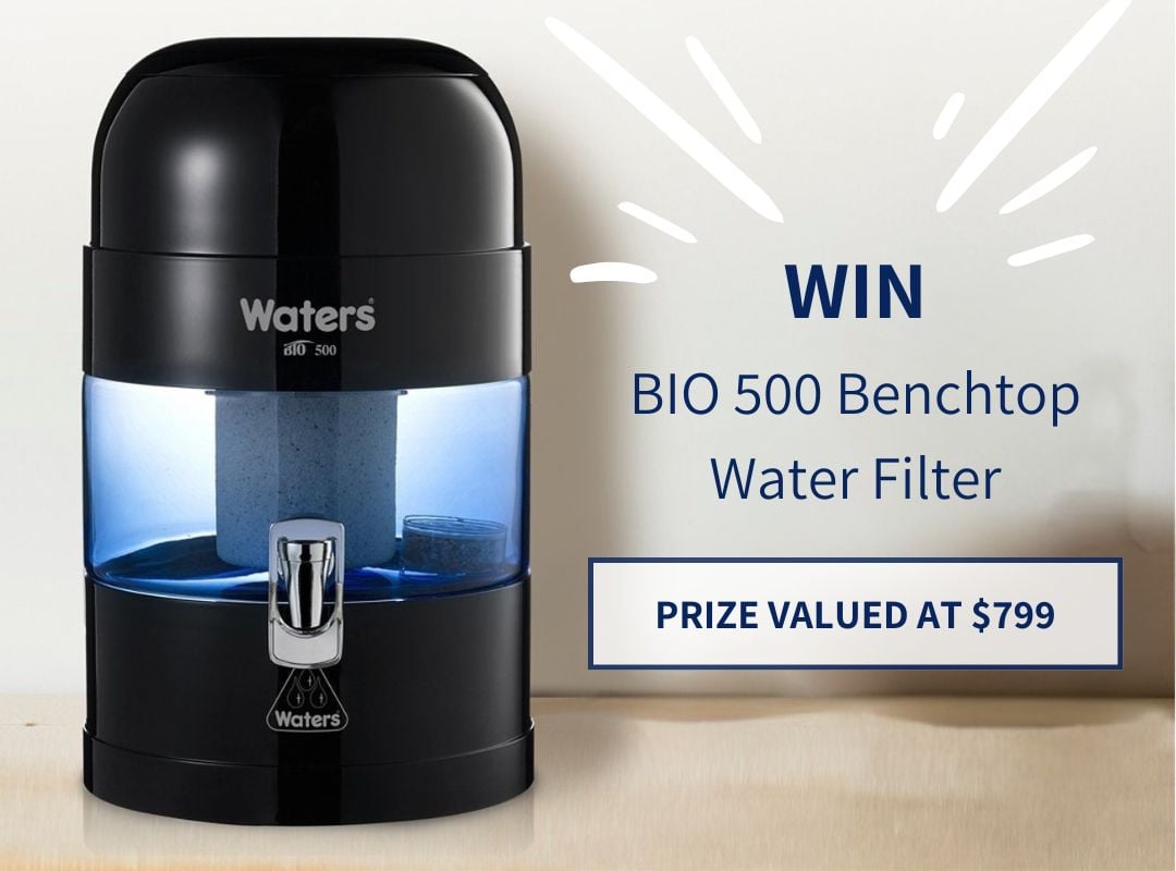 Waters Co Bio 500 Bench Top Water Filter Giveaway!