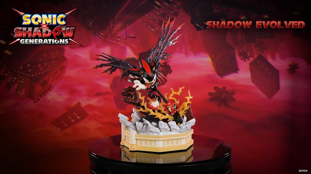 First 4 Figures Sonic X Shadow Generations – Shadow Evolved Statue Giveaway