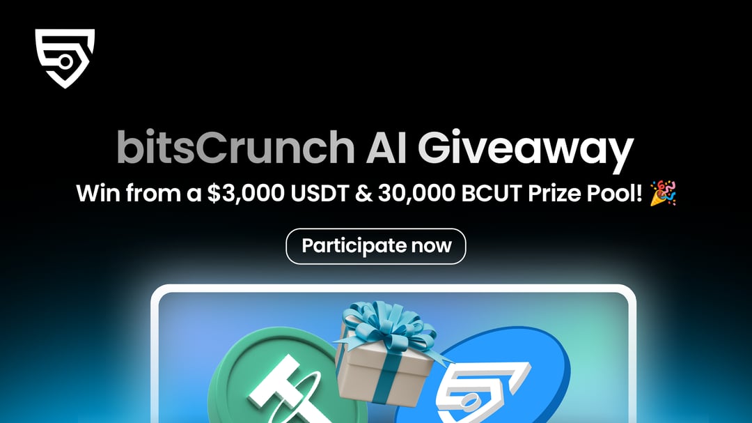 bitsCrunch AI Giveaway!