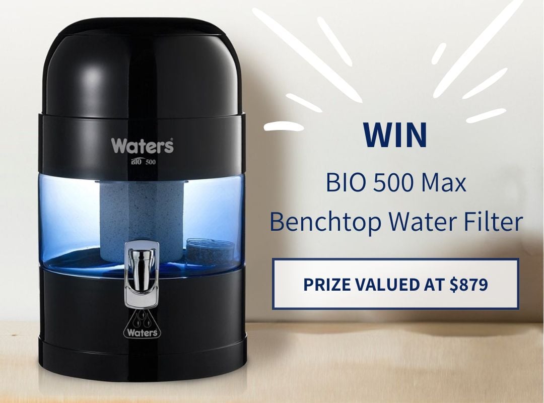 Waters Co Bio 500 Max Bench Top Water Filter Giveaway!