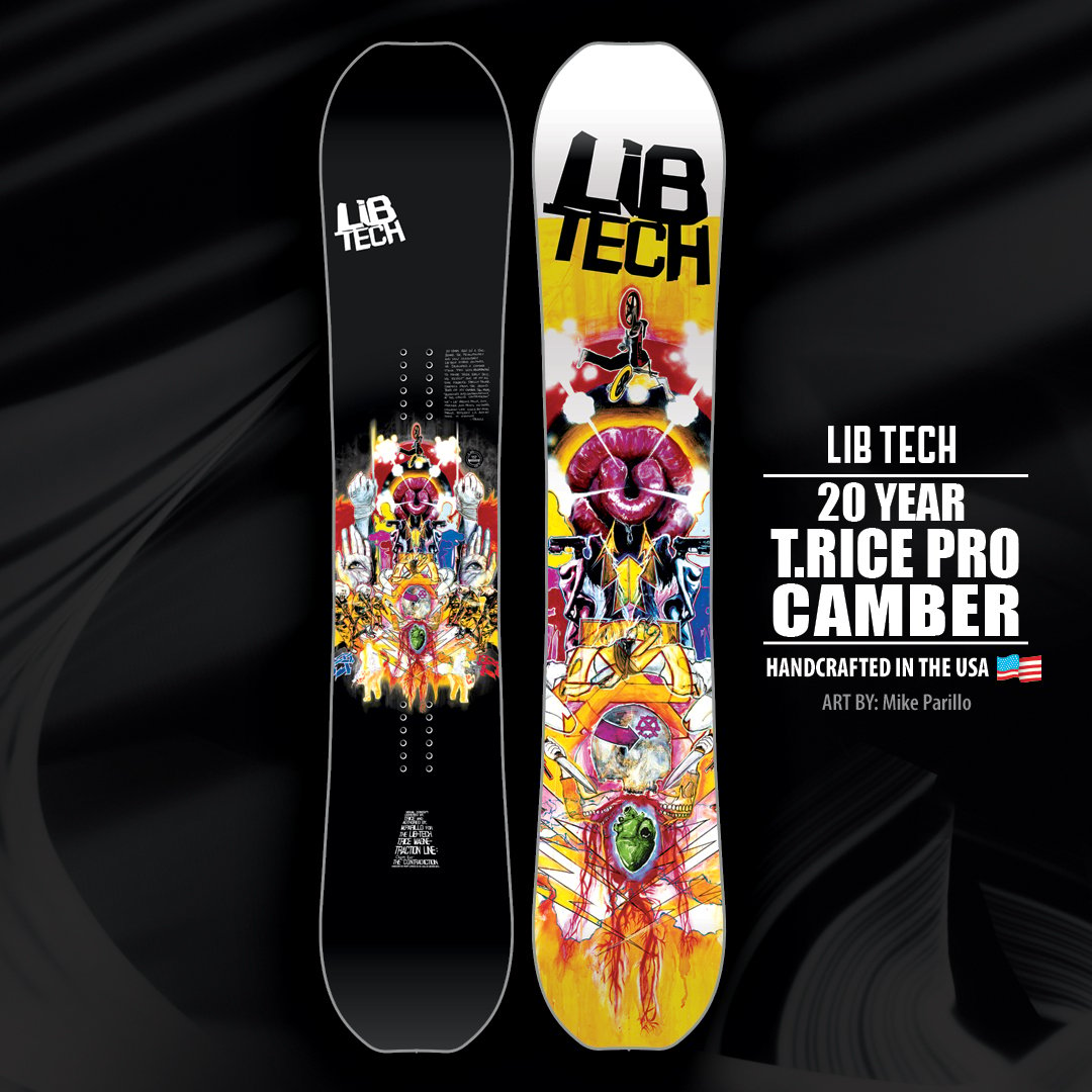 WIN A Lib Tech T.Rice Pro Camber 20 Year Anniversary Snowboard