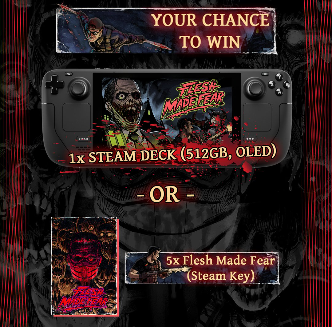 WIN A STEAM DECK™ with Flesh Made Fear