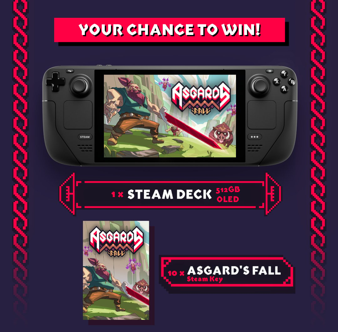 WIN A STEAM DECK™ with Asgard’s Fall