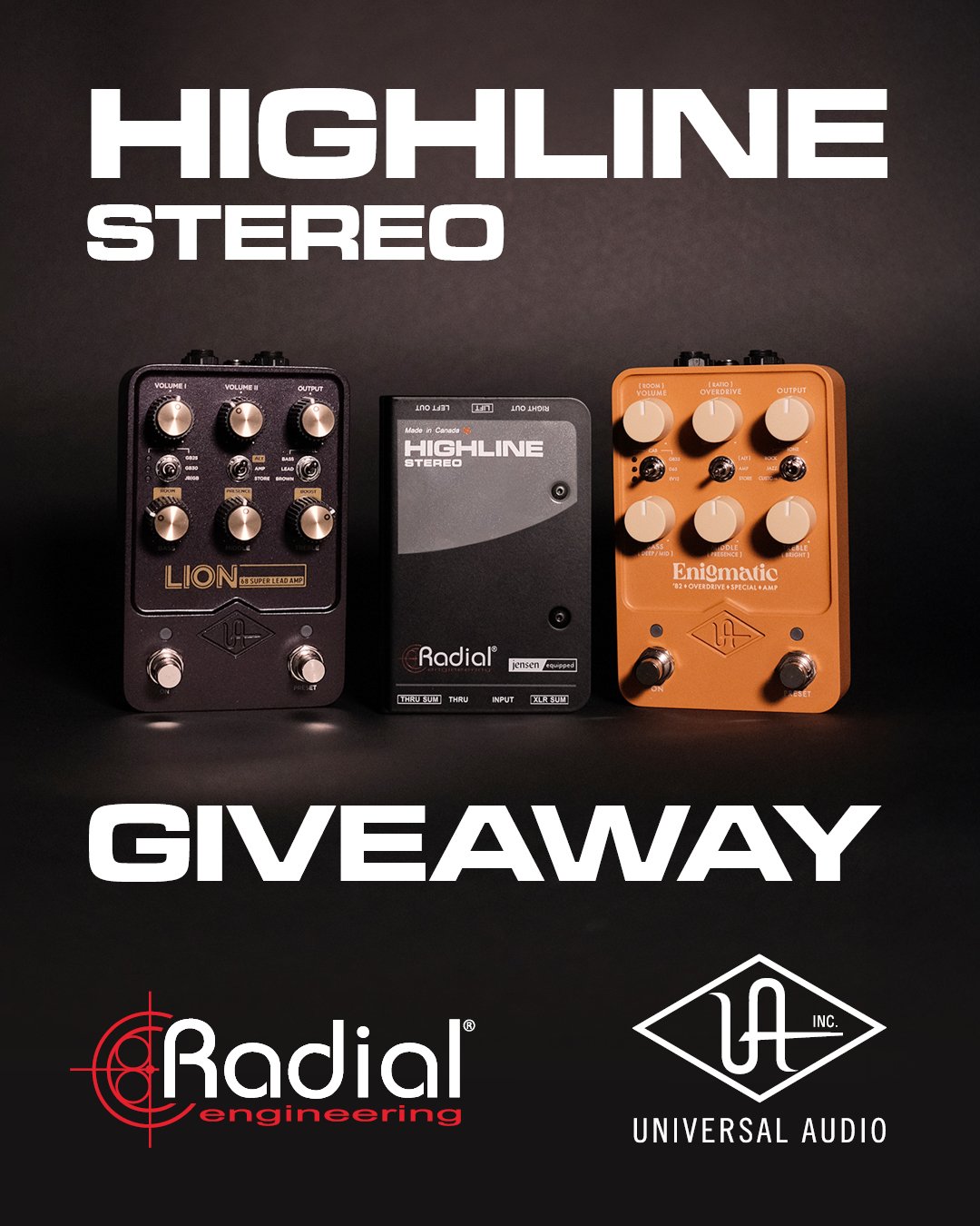 Highline Stereo Giveaway