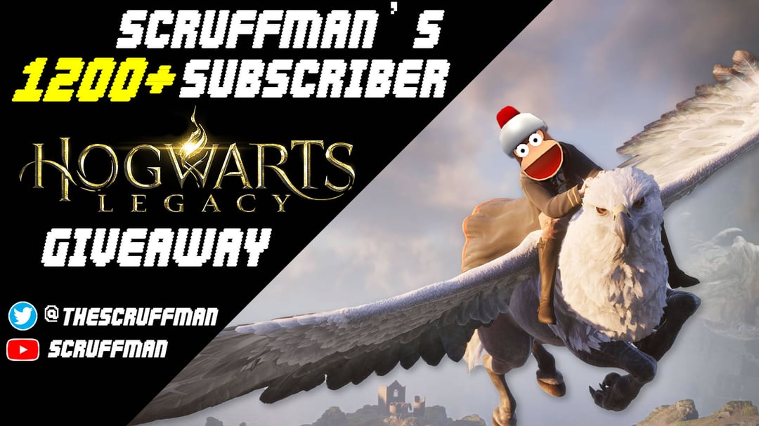 Scruffman’s 1200+ Subscriber Giveaway!