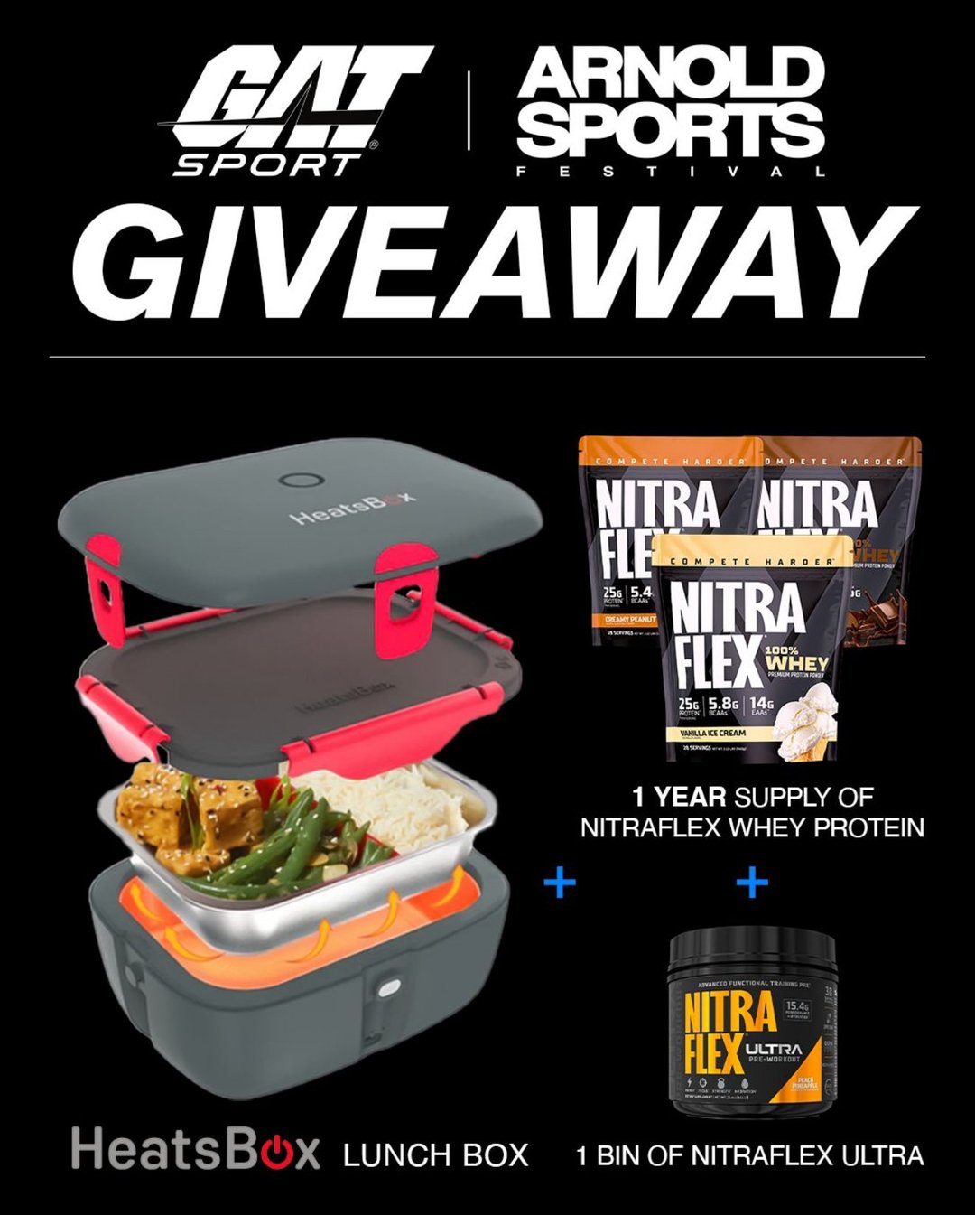 GAT Sport Arnold Sport Festival Giveaway