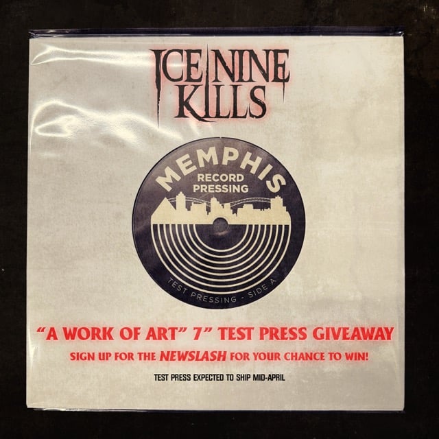 Enter to A Work of Art Test 7″ Test Press