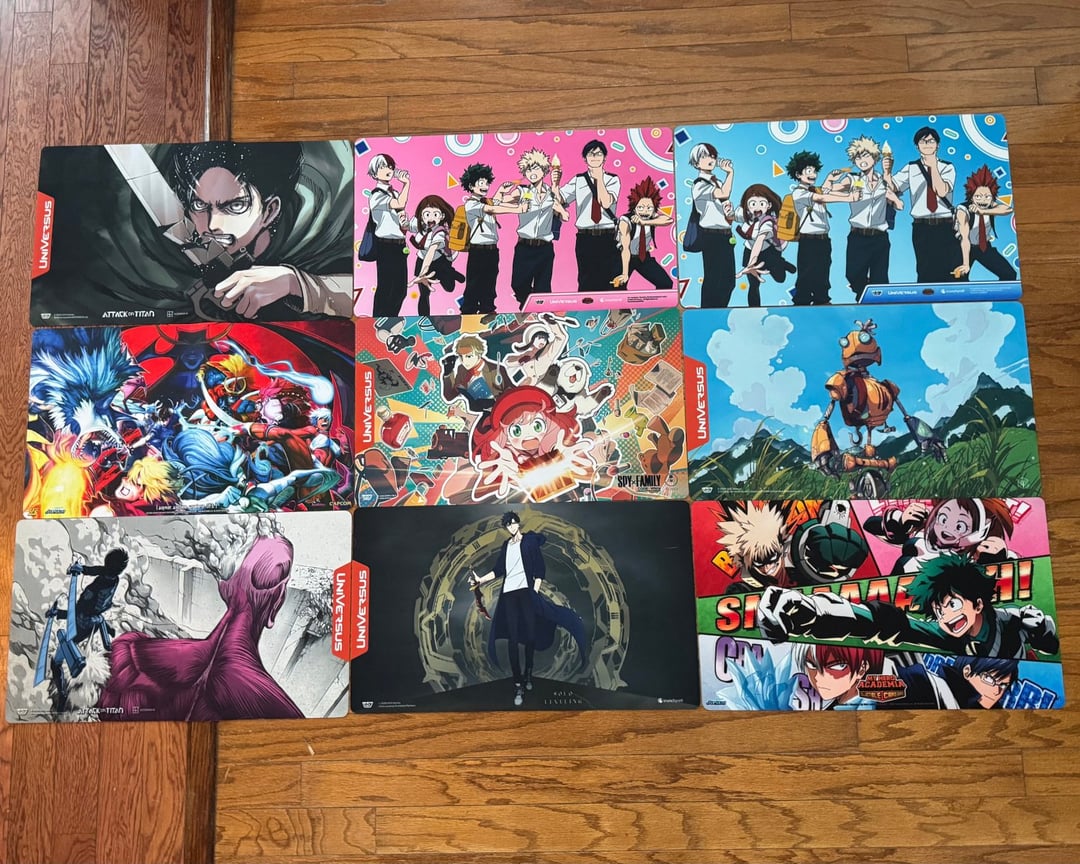 LAST CHANCE Playmats! 9 🔥UVS / UFS Playmats