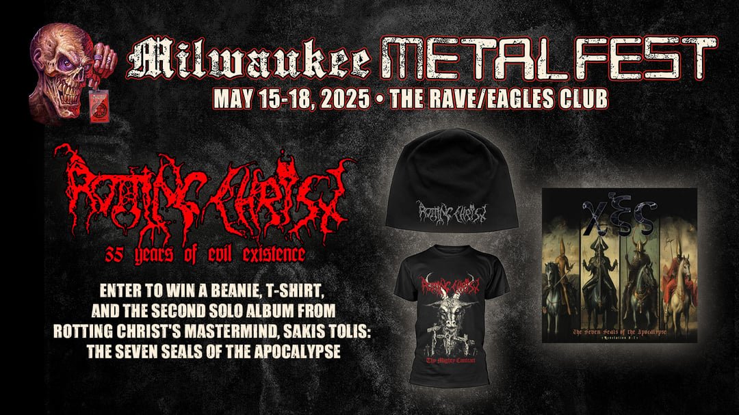 Sakis Tolis Album & Rotting Christ Merch Giveaway