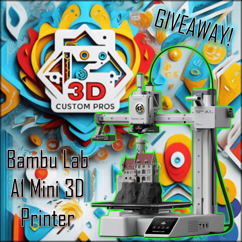 Win a Bambu Lab A1 Mini 3D Printer – Join the ScufflesTV Giveaway!