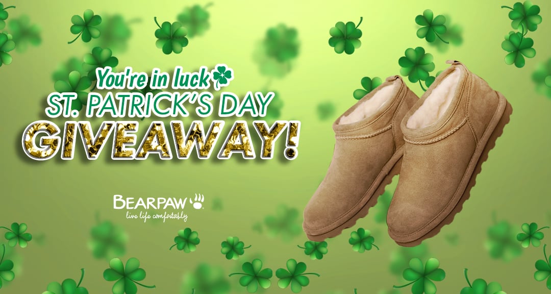 BEARPAW St. Patrick’s Day Giveaway!