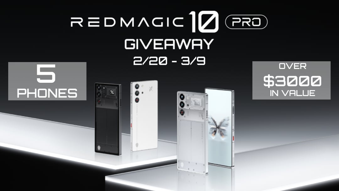 REDMAGIC 10 Pro Giveaway