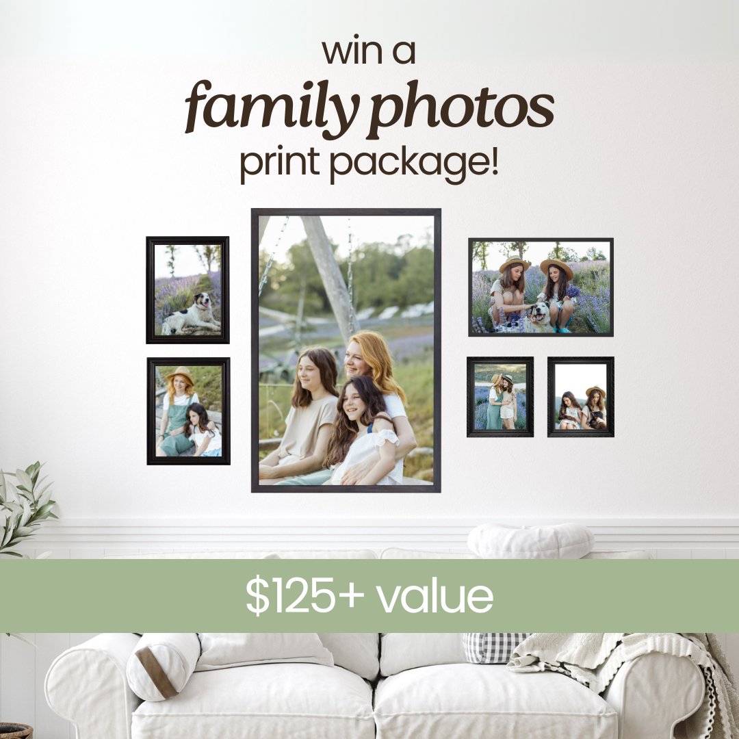 Persnickety Prints Family Photo Print Package