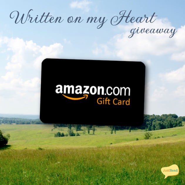 Written on My Heart Blog Tour Giveaway