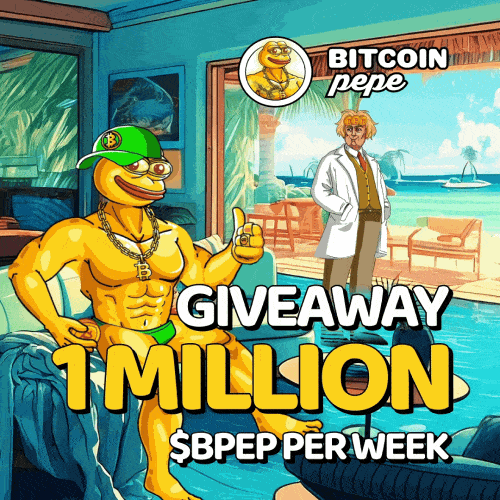 Bitcoin Pepe 1,000,000 Giveaway | WEEK 13