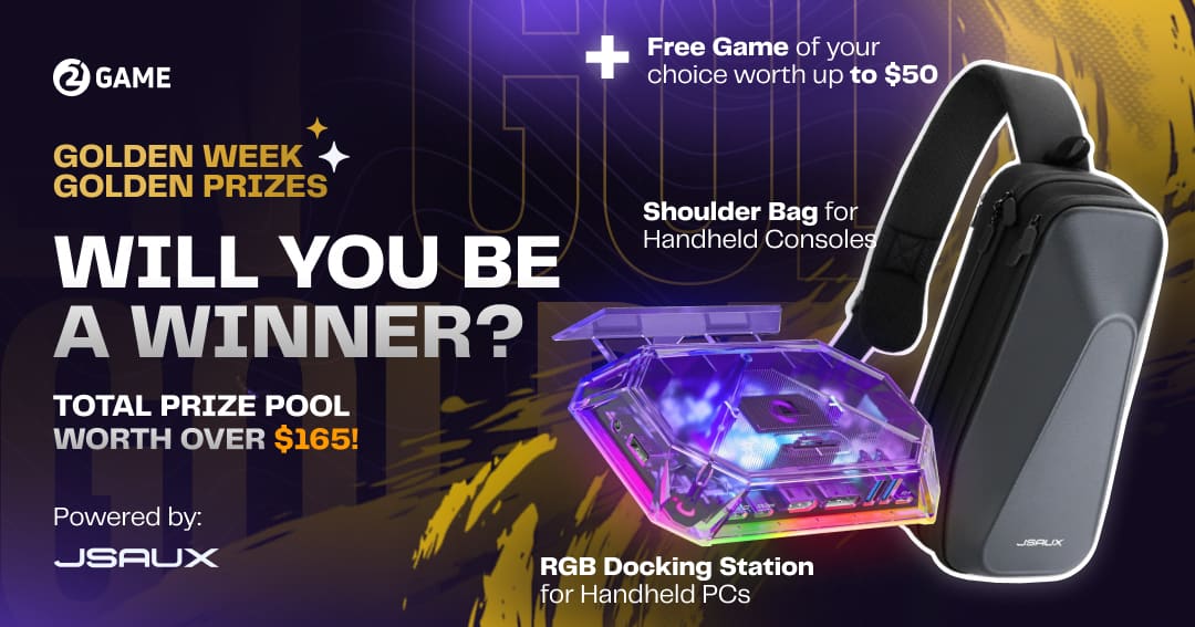 JSAUX x 2Game Golden Week Giveaway