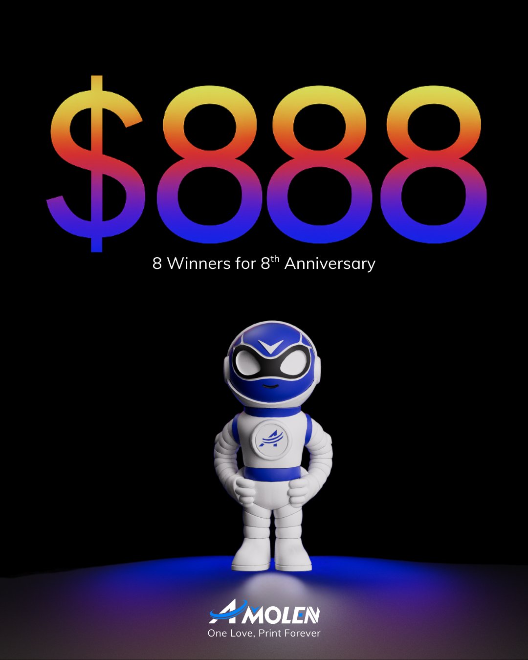 Amolen 8th Anniversary Giveaway