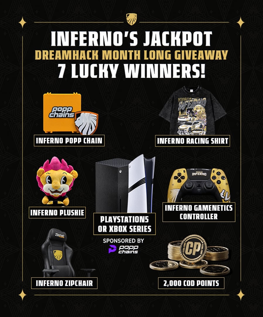 Inferno’s Dreamhack Giveaway