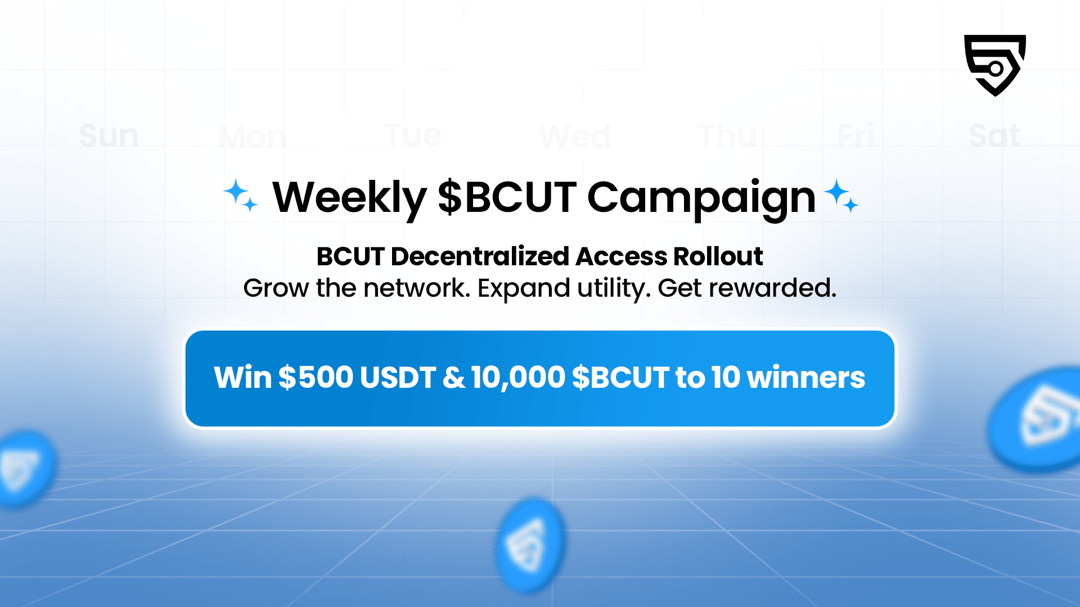 BCUT Wallet Expansion – Weekly Giveaway