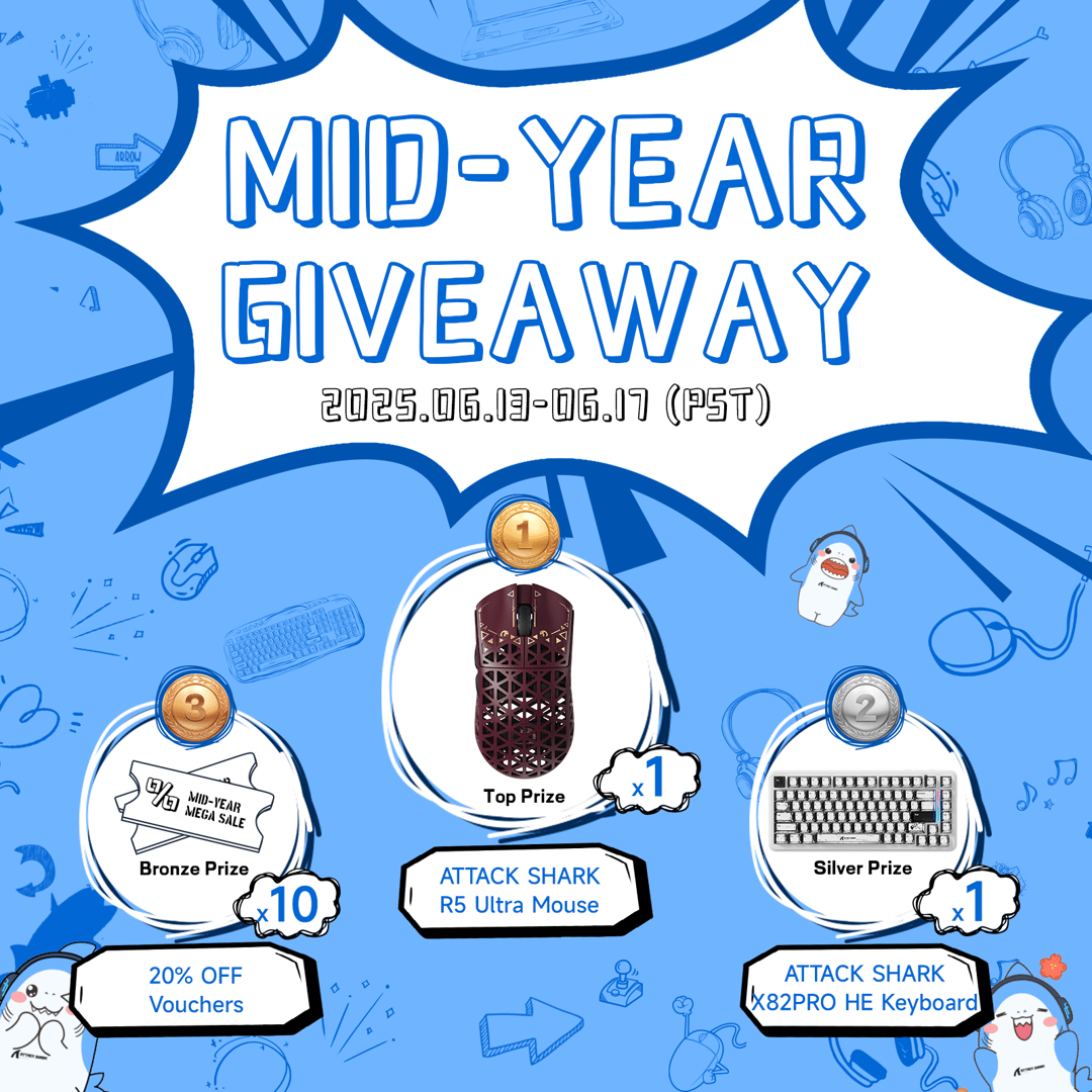 ATTACK SHARK MID-YEAR GIVEAWAY
