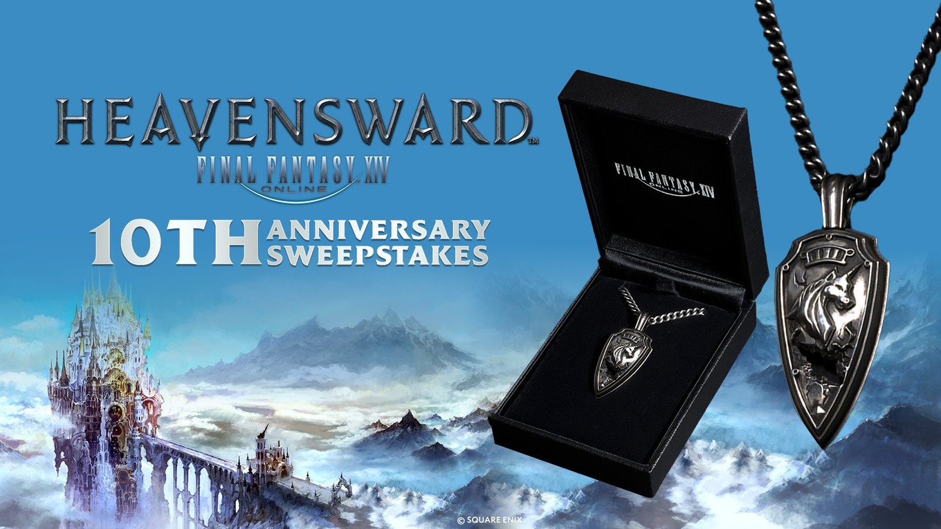 FINAL FANTASY XIV Heavensward 10th Anniversary Sweepstakes / Prize Draw