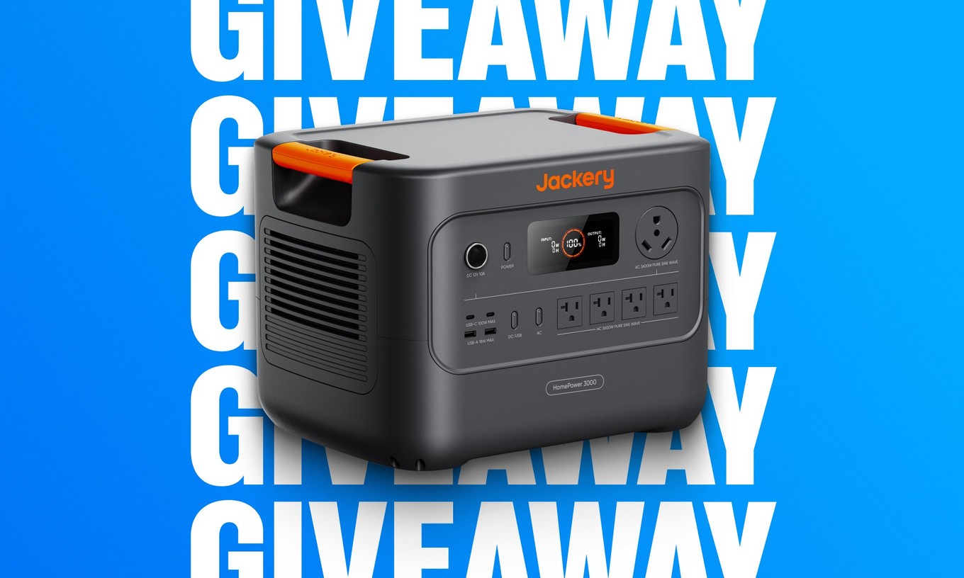 JACKERY HOMEPOWER 3000 Giveaway