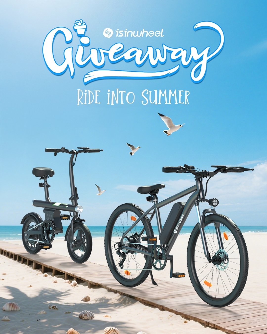 isinwheel “Ride into Summer” Giveaway