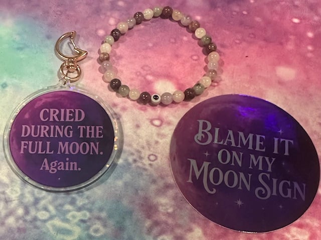 Win a Charged Crystal Bracelet, Keychain, and Holo Sticker!