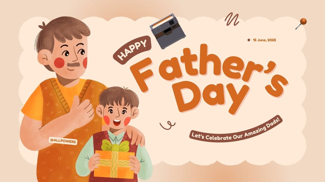 🔋 Father’s Day Benefit｜To the “Silent Energy Keeper” with ALLPOWERS!