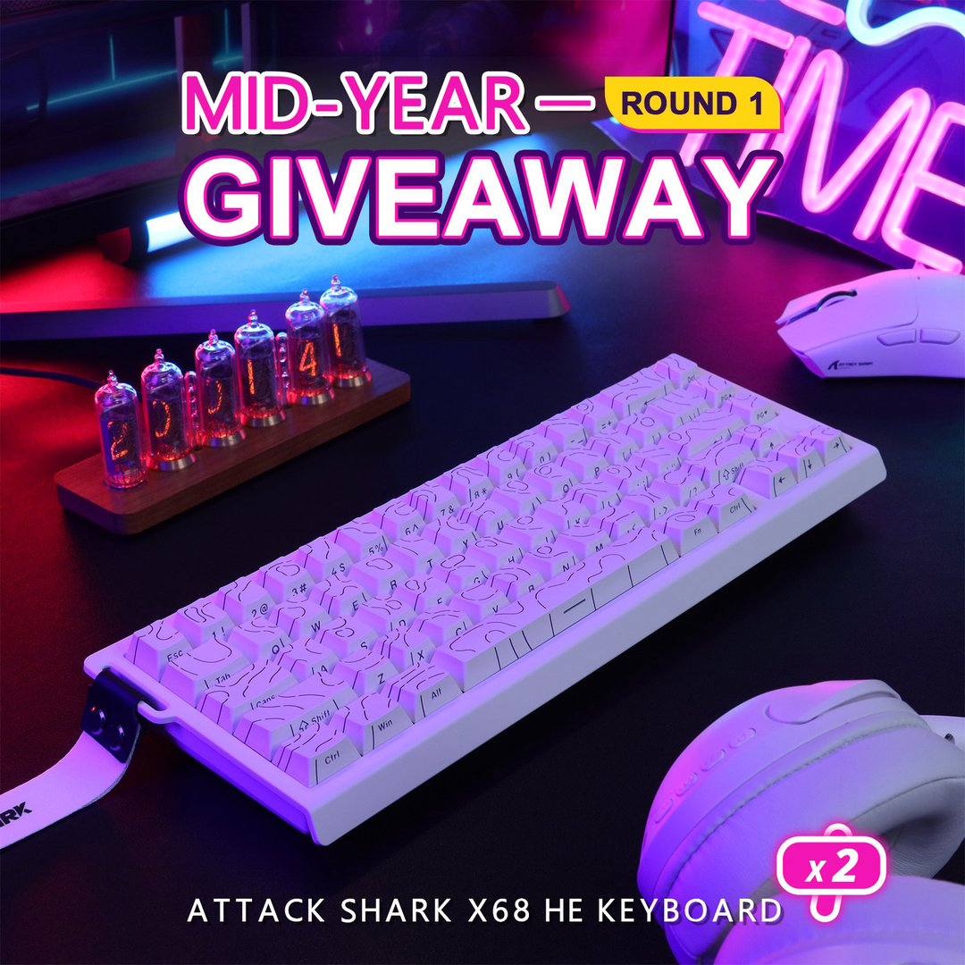ATTACK SHARK MID-YEAR GIVEAWAY ROUND 1