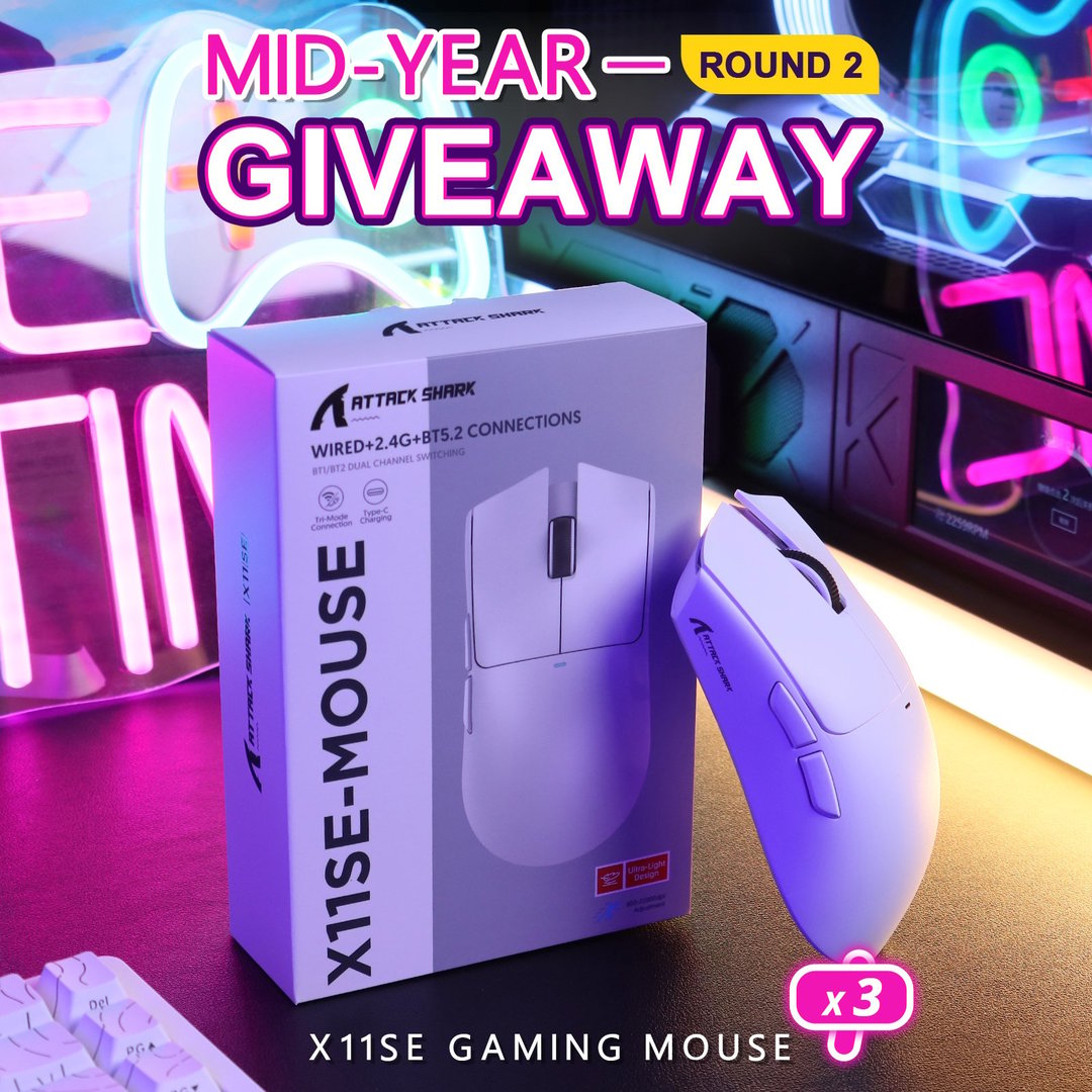 ATTACK SHARK MID-YEAR GIVEAWAY ROUND 2