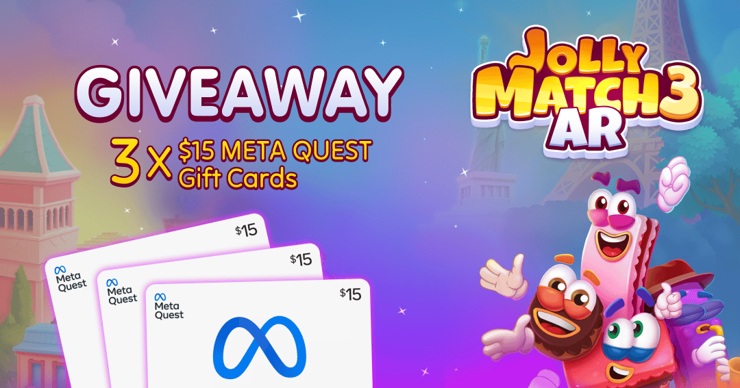 Jolly Match 3 AR Pre-Launch Giveaway