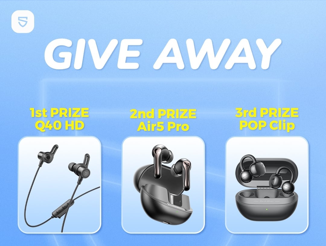 SOUNDPEATS  GIVEAWAY