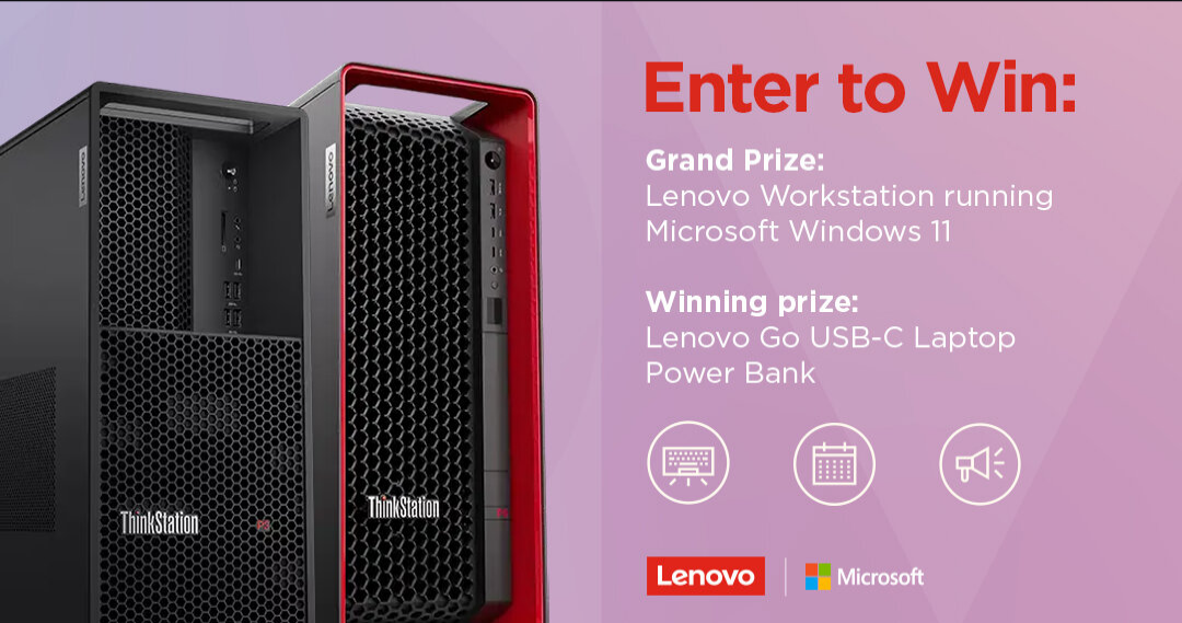 Lenovo Workstation Sweepstakes