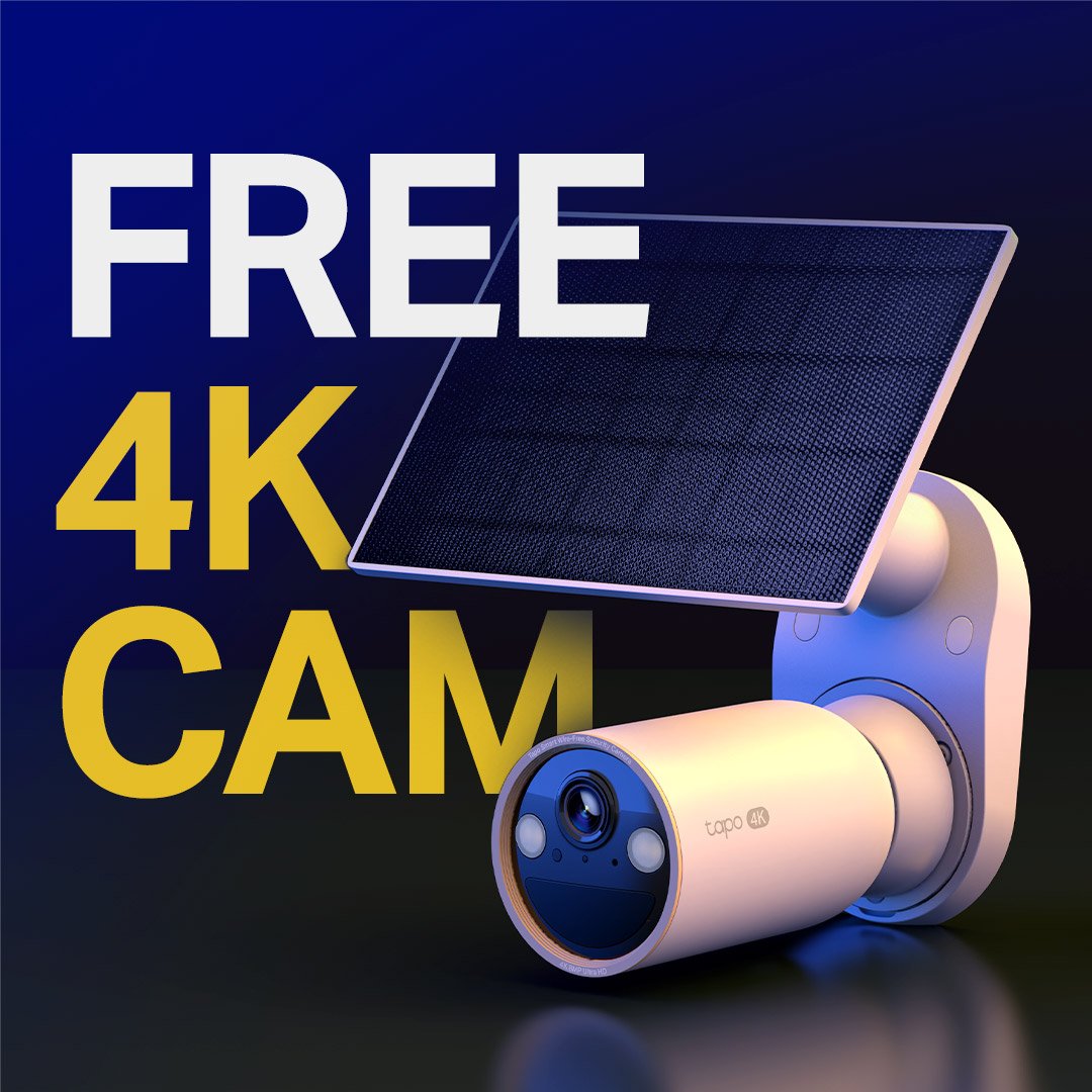 Tapo 4K Security Camera Giveaway!