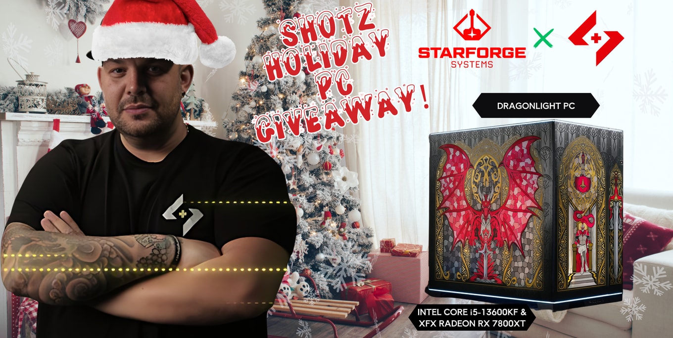 SHOTZ HOLIDAY STARFORGE PC GIVEAWAY