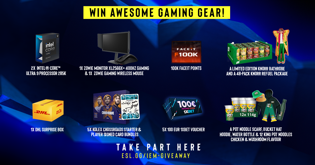 IEM Cologne 2025 Giveaway