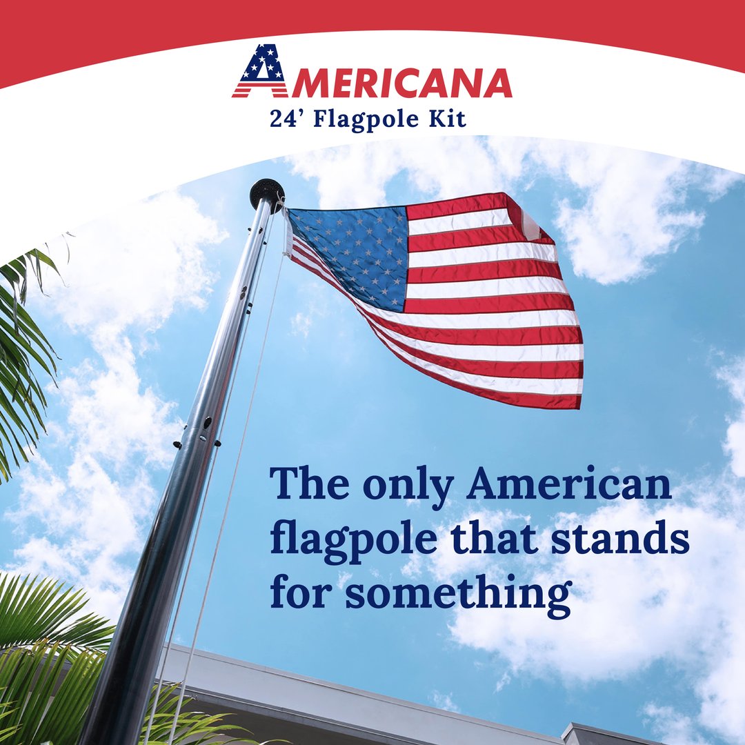 Win 1 of 3 Premium American-Made Flagpoles. Our Brand Launch Gift to You 🇺🇸