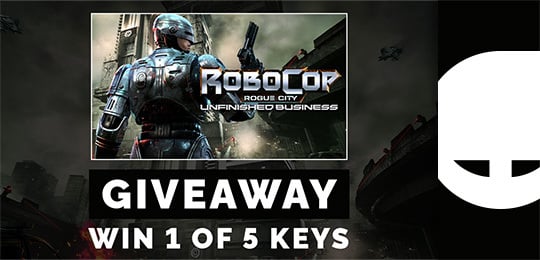 Win 1 of 5 PC Steam Keys for RoboCop: Rogue City – Unfinished Business
