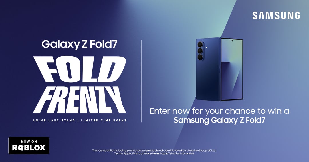 WIN A NEW SAMSUNG GALAXY Z FOLD7