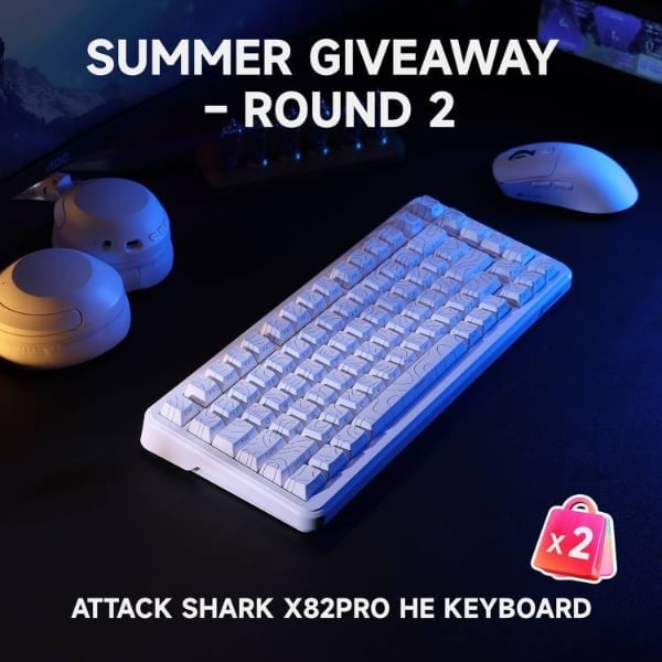 ATTACK SHARK Summer Sale Giveaway Round 2