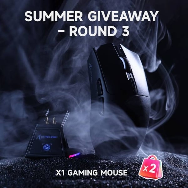 ATTACK SHARK Summer Sale Giveaway Round 3