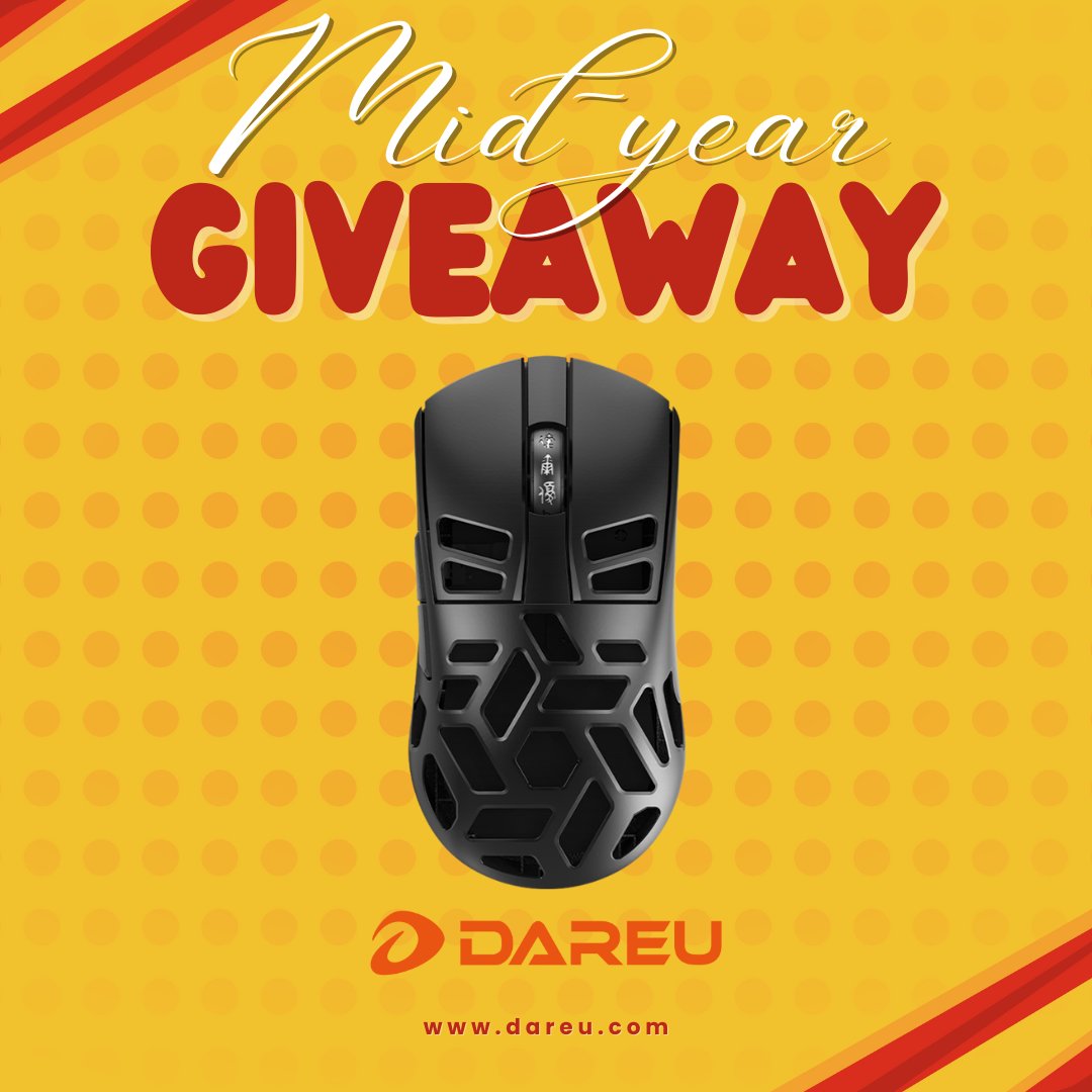 🎉 DAREU Mid-Year Giveaway🎉