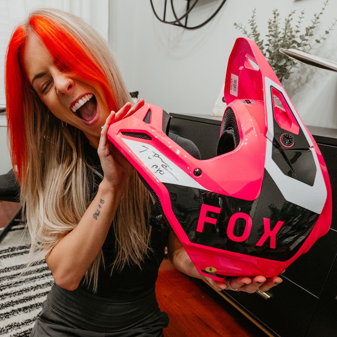 Taylor Acorn Signed Motocross Helmet Giveaway