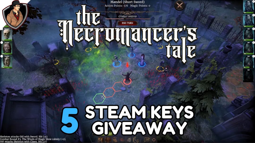 The Necromancer’s Tale Giveaway by The Games Detective